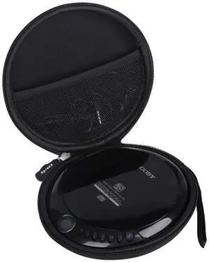 Case Compatible with Deluxe/Coby/GPX Portable CD Player, Storage Hard Bag for Accessories (Case Only) Case Compatible with Deluxe/Coby/GPX Portable CD Player, Storage Hard Bag for Accessories (Case Only)