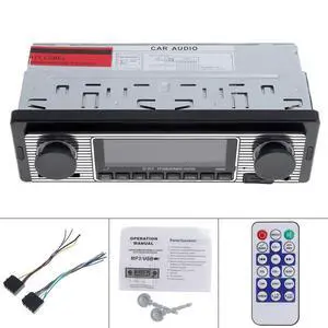 12V Bluetooth Car Radio MP3 Player Vehicle Stereo Audio Support FM/USB/SD/AUX with Remote Control 12V Bluetooth Car Radio MP3 Player Vehicle Stereo Audio Support FM/USB/SD/AUX with Remote Control