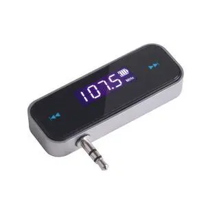 FM Transmitter Audio Adapter Car Kit, Wireless in-Car Radio Transmitter Built-in 3.5mm Aux Port for Cars iPhone 6s 5 SE iPod iPad Smart Phones MP3 MP4 Audio Players FM Transmitter Audio Adapter Car Kit, Wireless in-Car Radio Transmitter Built-in 3.5mm Aux Port for Cars iPhone 6s 5 SE iPod iPad Smart Phones MP3 MP4 Audio Players