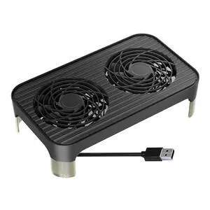 Network Devices Cooling Solution USB Dual Fan, Large Airflow USB Quiet Computer Fan Portable Compatible for Router TV Receiver DVR PlayStation Xbox Computer Cabinet Cooling Network Devices Cooling Solution USB Dual Fan, Large Airflow USB Quiet Computer Fan Portable Compatible for Router TV Receiver DVR PlayStation Xbox Computer Cabinet Cooling