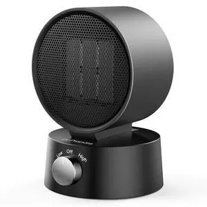 Small Space Heater for Indoor Use with Adjustable Tilt, 600W Portable PTC Ceramic Electric Heater for Home Office Bedroom, Fast Heating, Tip-Over & Overheat Protection Small Space Heater for Indoor Use with Adjustable Tilt, 600W Portable PTC Ceramic Electric Heater for Home Office Bedroom, Fast Heating, Tip-Over & Overheat Protection