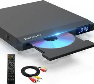 Region Free DVD Player for TV with AV Port, Compact CD/DVD Players for Home, DVD Player with Remote Control Support RCA/AV Connect, USB Input, Microphone Jack, PAL/NTSC (NOT Support HDMI) Region Free DVD Player for TV with AV Port, Compact CD/DVD Players for Home, DVD Player with Remote Control Support RCA/AV Connect, USB Input, Microphone Jack, PAL/NTSC (NOT Support HDMI)