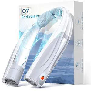 Portable Neck Fan, 20H Long Lasting Personal Fan, 6-Speed Powerful Cooling Neck Fan, Hands-Free, 6000mAh Battery Wearable Fan for Travel, Outdoor, Office, Ideal Summer Gifts for Men Women Portable Neck Fan, 20H Long Lasting Personal Fan, 6-Speed Powerful Cooling Neck Fan, Hands-Free, 6000mAh Battery Wearable Fan for Travel, Outdoor, Office, Ideal Summer Gifts for Men Women
