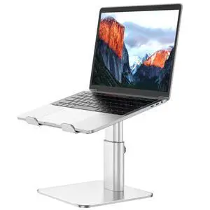 LSX6N Laptop Stand, Ergonomic Adjustable Notebook Riser, Computer Holder, Laptop Mount Compatible with 10-15.6" Laptops, Silver LSX6N Laptop Stand, Ergonomic Adjustable Notebook Riser, Computer Holder, Laptop Mount Compatible with 10-15.6" Laptops, Silver