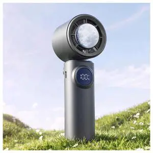 Portable Handheld Fan, 11000RPM 4000mAh 3-in-1 Foldable Fan with Metal Carabiner Clip, 100-Speed Digital Display USB-C Mini Personal Fan for Travel Office Gifts Portable Handheld Fan, 11000RPM 4000mAh 3-in-1 Foldable Fan with Metal Carabiner Clip, 100-Speed Digital Display USB-C Mini Personal Fan for Travel Office Gifts