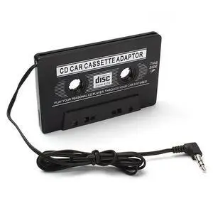 Universal Car Music Audio Cassette Tape aux Adapter Converter 3.5mm Plug (Black) Play Your Personal CD Player Through Your Cars Stereo Universal Car Music Audio Cassette Tape aux Adapter Converter 3.5mm Plug (Black) Play Your Personal CD Player Through Your Cars Stereo