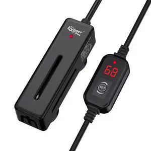 Mini Fish Tank Submersible Heater 20W for 1-5 Gallons Desktop Betta Aquarium Heater with Digital Display Controller Adjustable Temperature Mini Fish Tank Submersible Heater 20W for 1-5 Gallons Desktop Betta Aquarium Heater with Digital Display Controller Adjustable Temperature