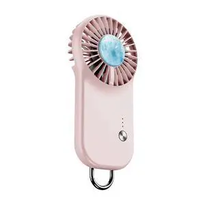 Handheld Mini Fan with Cooling Plate,Small and Powerful, Cute Design 5 Speed,Portable Fan Lightweight USB Rechargeable for Travel Lash Makeup Girl Women Summer Gift Pink Handheld Mini Fan with Cooling Plate,Small and Powerful, Cute Design 5 Speed,Portable Fan Lightweight USB Rechargeable for Travel Lash Makeup Girl Women Summer Gift Pink