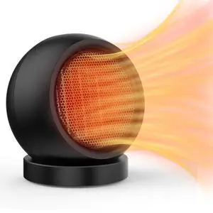 Desk Heater,Small Space Heaters for Indoor Use,Safe and Quiet Desktop Heater for Bedroom Home Office(Black) Desk Heater,Small Space Heaters for Indoor Use,Safe and Quiet Desktop Heater for Bedroom Home Office(Black)