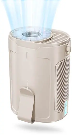 Portable Waist Fan, Wearable Shirt Fan Rechargeable with 25H Battery Life, 6600RPM Strong Wind, 4-in-1 Hands-Free Cool Clip Fan Under Shirt Quiet & Portable For Work, Travel, Outdoors - Beige Portable Waist Fan, Wearable Shirt Fan Rechargeable with 25H Battery Life, 6600RPM Strong Wind, 4-in-1 Hands-Free Cool Clip Fan Under Shirt Quiet & Portable For Work, Travel, Outdoors - Beige