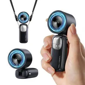 3-in-1 Portable Handheld Turbo Fan-100 Speeds, 15000 RPM, 10Hrs Cooling, LED Display, 90° Rotation, Small Travel Fan, Mini Foldable Hand Held Personal Fan for Women Men (Black) 3-in-1 Portable Handheld Turbo Fan-100 Speeds, 15000 RPM, 10Hrs Cooling, LED Display, 90° Rotation, Small Travel Fan, Mini Foldable Hand Held Personal Fan for Women Men (Black)