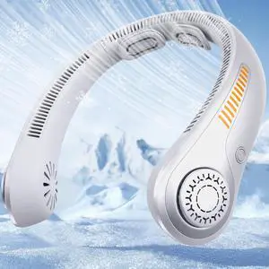 Portable Neck Fan Rechargeable, 5 Speeds, Lightweight, Long Lasting, Battery Operated All-Around Cooling Quiet Personal Fans for Travel Camping Cooling Essentials, Birthday Gifts for Women Men Mom Dad Portable Neck Fan Rechargeable, 5 Speeds, Lightweight, Long Lasting, Battery Operated All-Around Cooling Quiet Personal Fans for Travel Camping Cooling Essentials, Birthday Gifts for Women Men Mom Dad