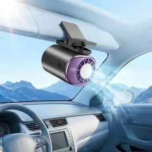 2026 Clip-on Car Air Conditioner Fan,Neck-style ice compress fan,with LED Display,360° Rotatable, 200 Speed Settings, Rechargeable Handheld Device,Suitable for Vehicles,waist,Office,Outdoor Use 2026 Clip-on Car Air Conditioner Fan,Neck-style ice compress fan,with LED Display,360° Rotatable, 200 Speed Settings, Rechargeable Handheld Device,Suitable for Vehicles,waist,Office,Outdoor Use