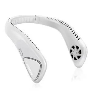 Portable Neck Fan,Hands Free Bladeless Fan,360° Cooling Fan,3-Speeds,6000mAh Rechargeable Quick,Wearable Fan,Birthday Gifts for Men Women Dad Mom (White) Portable Neck Fan,Hands Free Bladeless Fan,360° Cooling Fan,3-Speeds,6000mAh Rechargeable Quick,Wearable Fan,Birthday Gifts for Men Women Dad Mom (White)