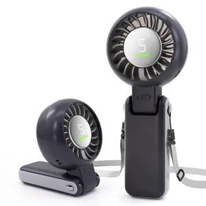 Portable Handheld Turbo Fan Foldable Personal Fans, 5 Gear Wind, 4000mAh Rechargeable Battery Operated, Up to 16 Working Hours, 3 IN 1 Small Hand Held Fan for Travel, Camping, Beach (Black) Portable Handheld Turbo Fan Foldable Personal Fans, 5 Gear Wind, 4000mAh Rechargeable Battery Operated, Up to 16 Working Hours, 3 IN 1 Small Hand Held Fan for Travel, Camping, Beach (Black)