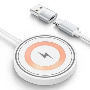 Magnetic Wireless Charger MagSafe Charger Fast Charging Pad for iPhone 17e/17 Pro Max Air 16 15 Plus 14 13 12, AirPods, USB-C/A Mag-Safe Charging Dock for Google Pixel 10a 10 Pro XL 10 Pro 9 9a 8 8a 7 Magnetic Wireless Charger MagSafe Charger Fast Charging Pad for iPhone 17e/17 Pro Max Air 16 15 Plus 14 13 12, AirPods, USB-C/A Mag-Safe Charging Dock for Google Pixel 10a 10 Pro XL 10 Pro 9 9a 8 8a 7