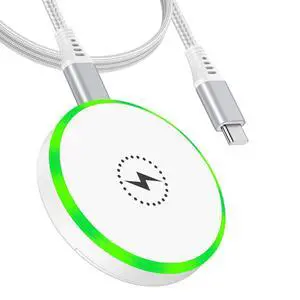 25W Magnetic Wireless Charger Fast Charging Pad for MagSafe Charger for iPhone 17 Pro Max/17e/17/17 Pro/16/16 Pro Max/16 Pro/15/14/13/12/Samsung Galaxy S26 Ultra/S25/S24/S23/S22/S21/AirPods 4/3/2/Pro 25W Magnetic Wireless Charger Fast Charging Pad for MagSafe Charger for iPhone 17 Pro Max/17e/17/17 Pro/16/16 Pro Max/16 Pro/15/14/13/12/Samsung Galaxy S26 Ultra/S25/S24/S23/S22/S21/AirPods 4/3/2/Pro
