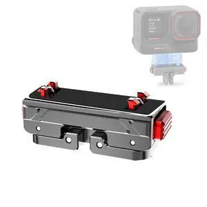 X5 Quick Release Magnetic Base for Insta 360 Ace Pro 2/Ace Pro/Ace Camera, Aluminum Alloy Expansion Adapter mount for Insta360 X5/X4 Air, with 1/4" Screw Hole for Tripod, Selfie Stick Accessories X5 Quick Release Magnetic Base for Insta 360 Ace Pro 2/Ace Pro/Ace Camera, Aluminum Alloy Expansion Adapter mount for Insta360 X5/X4 Air, with 1/4" Screw Hole for Tripod, Selfie Stick Accessories