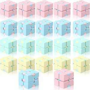 22 Pieces Infinity Cube Fidget Toys for Kids Handheld Anxiety Relief Fidget Cube Blocks for Teens Boys Girls Adults Relieve Stress Gifts and Kill Time(Multicolored) 22 Pieces Infinity Cube Fidget Toys for Kids Handheld Anxiety Relief Fidget Cube Blocks for Teens Boys Girls Adults Relieve Stress Gifts and Kill Time(Multicolored)
