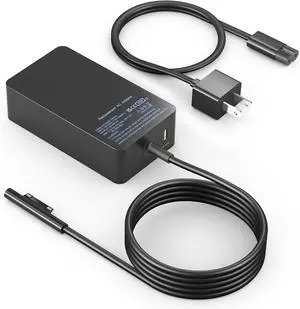 65W Surface Laptop Charger for Microsoft Surface Pro 11/10/9/8/7/7+/6/5/4/3/X, Surface Laptop 7/6/5/4/3/2, Surface Go 4/3/2, Surface Book 3/2/1,Surface Pro Charger 9ft 65W Surface Laptop Charger for Microsoft Surface Pro 11/10/9/8/7/7+/6/5/4/3/X, Surface Laptop 7/6/5/4/3/2, Surface Go 4/3/2, Surface Book 3/2/1,Surface Pro Charger 9ft