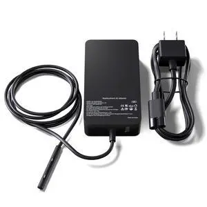 65W Surface Pro Charger, Compatible with Microsoft Surface Pro 11 10 9 8 7+ 7 6 5 4 3 X, Windows Surface Laptop 7 6 5 4 3 2 1, Go 4 3 2 1, Book 3 2 1, Replacement Tablet Power Supply 65W Surface Pro Charger, Compatible with Microsoft Surface Pro 11 10 9 8 7+ 7 6 5 4 3 X, Windows Surface Laptop 7 6 5 4 3 2 1, Go 4 3 2 1, Book 3 2 1, Replacement Tablet Power Supply