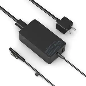 65W Surface Pro Laptop Charger-for Microsoft Surface Pro Charger Windows Surface Laptop 7,6,5,4,3,2,for Microsoft Surface Pro10,9,8,7+,7,6,5,4,3,X,Surface Book3,2,1,Surface Go Tablet,Support 44W,10FT 65W Surface Pro Laptop Charger-for Microsoft Surface Pro Charger Windows Surface Laptop 7,6,5,4,3,2,for Microsoft Surface Pro10,9,8,7+,7,6,5,4,3,X,Surface Book3,2,1,Surface Go Tablet,Support 44W,10FT