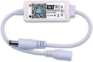 Smart Single Color LED Lights Strip Controller WiFi Bluetooth Light 5050 2835 Control Box Compatible with Alexa Google Home siri(1) Smart Single Color LED Lights Strip Controller WiFi Bluetooth Light 5050 2835 Control Box Compatible with Alexa Google Home siri(1)