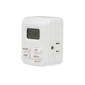Southwire Woods Indoor Plug-In Astronomical Timer - Automate Appliances - 2 Grounded Outlets - Energy-Saving Timer - Home Security - Programmable Daily Schedules Southwire Woods Indoor Plug-In Astronomical Timer - Automate Appliances - 2 Grounded Outlets - Energy-Saving Timer - Home Security - Programmable Daily Schedules