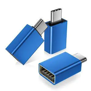 USB C to USB Adapter 3Pack,USBC Male to USBA 3.0 Female OTG Adapter,Type C Thunderbolt 5 4 3 Converter for iPhone 17 17e 16 Max,MacBook Pro Air,Mac,iPad,Microsoft Surface,Samsung Galaxy S26 USB C to USB Adapter 3Pack,USBC Male to USBA 3.0 Female OTG Adapter,Type C Thunderbolt 5 4 3 Converter for iPhone 17 17e 16 Max,MacBook Pro Air,Mac,iPad,Microsoft Surface,Samsung Galaxy S26