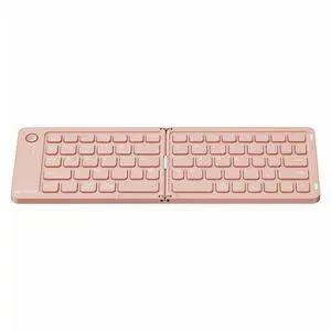 Foldable Bluetooth Keyboard, Ultra-Thin Portable Wireless Keyboard with Backlit, Lightweight for Laptop, iPad, iPhone, Android, Windows, Mac Foldable Bluetooth Keyboard, Ultra-Thin Portable Wireless Keyboard with Backlit, Lightweight for Laptop, iPad, iPhone, Android, Windows, Mac