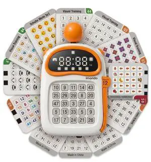 Handheld Memory Game & Concentration Toy for Kids 61 Educational Activity Cards; 2-in-1 Brain Development & Memory Toy; Birthday Gifts for Boys Girls Ages 5+ Handheld Memory Game & Concentration Toy for Kids 61 Educational Activity Cards; 2-in-1 Brain Development & Memory Toy; Birthday Gifts for Boys Girls Ages 5+