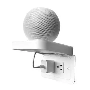Wall Outlet Shelf,Bathroom Wall Shelves with Cord Storage,Smart Home Organizer,Wall Mount for Google Home,Homepod Mini,Echo DOT,Smartspeakers,Toothbrush (Decora-Horizontal) Wall Outlet Shelf,Bathroom Wall Shelves with Cord Storage,Smart Home Organizer,Wall Mount for Google Home,Homepod Mini,Echo DOT,Smartspeakers,Toothbrush (Decora-Horizontal)