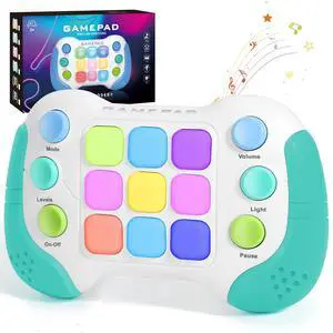 Fast Push Fidget Toys Handle, Flashing Handheld Game for Kids Teens Adults, Electronic Brain & Memory Game, Quick Push Buttons Gamepad, Xmas Birthday Gifts STEM Toys for Boys Girls Fast Push Fidget Toys Handle, Flashing Handheld Game for Kids Teens Adults, Electronic Brain & Memory Game, Quick Push Buttons Gamepad, Xmas Birthday Gifts STEM Toys for Boys Girls