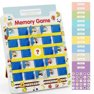 Matching Memory Game for Kids Age 3 4 5 6 7 8 Year Old, Travel Toy for Boys Girls, Board Games for 4-6, Road Trip Essentials for Toddler, Airplane/ Car/ Camping Activity,Christmas Birthday Gifts Matching Memory Game for Kids Age 3 4 5 6 7 8 Year Old, Travel Toy for Boys Girls, Board Games for 4-6, Road Trip Essentials for Toddler, Airplane/ Car/ Camping Activity,Christmas Birthday Gifts