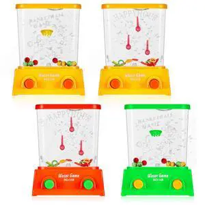 4 Pieces Water Games Handheld Easter Basket Stuffers for Kid Water Ring Toss Handheld Game Mini Retro Pastime Car Toys Fidget Autism Toys for Easter Children Boys Girls Birthday(Chic Style) 4 Pieces Water Games Handheld Easter Basket Stuffers for Kid Water Ring Toss Handheld Game Mini Retro Pastime Car Toys Fidget Autism Toys for Easter Children Boys Girls Birthday(Chic Style)