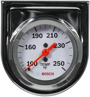 SP0F000045 Style Line 2" Mechanical Water/Oil Temperature Gauge (White Dial Face, Chrome Bezel) SP0F000045 Style Line 2" Mechanical Water/Oil Temperature Gauge (White Dial Face, Chrome Bezel)