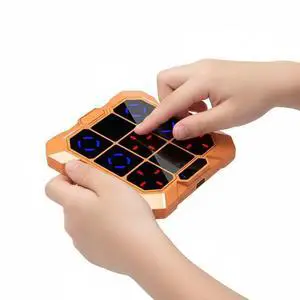 BrainPlay Electronic Handheld Game Console - 6-in-1 Tic Tac Toe, Memory & Puzzle Games for Kids Adults, Portable Travel Toy, Birthday Gift for Boys Girls Ages 6+ BrainPlay Electronic Handheld Game Console - 6-in-1 Tic Tac Toe, Memory & Puzzle Games for Kids Adults, Portable Travel Toy, Birthday Gift for Boys Girls Ages 6+