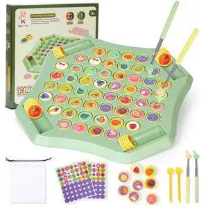 54PCS Fruit Flip Chess Memory Chess Game, Animal Flip Matching Chess Board, Memory Chess Game for Kindergarten Gathering Activity, Flip to Win Travel Memory Game (L-Fruit) 54PCS Fruit Flip Chess Memory Chess Game, Animal Flip Matching Chess Board, Memory Chess Game for Kindergarten Gathering Activity, Flip to Win Travel Memory Game (L-Fruit)