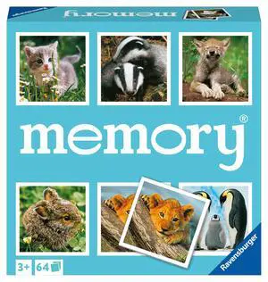Animal Babies Memory Game - Engaging Picture Matching Game for Kids | Enhances Focus & Memory Skills | Fun for Family Game Night | Ideal for Ages 3 and Up Animal Babies Memory Game - Engaging Picture Matching Game for Kids | Enhances Focus & Memory Skills | Fun for Family Game Night | Ideal for Ages 3 and Up