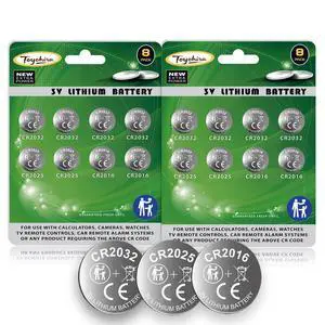 Toyohira CR2032 Lithium 3v Coin Battery Assorted cr2025 cr2016 Battery, 16 Pack (cr2032 Batteries 8PCS, CR2025 4PCS, CR2016 4PCS), Mercury-Free,Child Safety Features,Long Lasting Power Toyohira CR2032 Lithium 3v Coin Battery Assorted cr2025 cr2016 Battery, 16 Pack (cr2032 Batteries 8PCS, CR2025 4PCS, CR2016 4PCS), Mercury-Free,Child Safety Features,Long Lasting Power