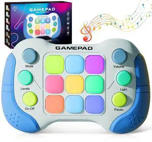 Portable Game Console, Upgraded Quick Press Game, Light up Fidget Toy for Boys Girls Toddler, Fast Push Controller, Mini AutismToys Gaming Gift for Children Student, Back to School Portable Game Console, Upgraded Quick Press Game, Light up Fidget Toy for Boys Girls Toddler, Fast Push Controller, Mini AutismToys Gaming Gift for Children Student, Back to School