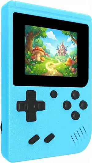 Retro Handheld Game Console, Mini Portable Video Game Player Built-in 400 Classic Games, 3.0 Inch IPS Screen, Travel Arcade Gaming Console (Blue) Retro Handheld Game Console, Mini Portable Video Game Player Built-in 400 Classic Games, 3.0 Inch IPS Screen, Travel Arcade Gaming Console (Blue)