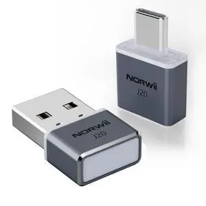 Undetectable USB-A & USB-C Mouse Jiggler, 3 Adjustable Modes with Color LED Indicator, Plug & Play Auto Mouse Mover, Keeps PC & Laptop Awake for Office Remote Work Online Meetings Undetectable USB-A & USB-C Mouse Jiggler, 3 Adjustable Modes with Color LED Indicator, Plug & Play Auto Mouse Mover, Keeps PC & Laptop Awake for Office Remote Work Online Meetings