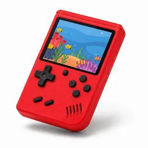 Retro Handheld Games Console Built-in 500 Video Games, 3.0 Inch Screen Portable Handheld Emulator, 1020mAh Rechargeable Battery,Mini Travel Retro Gaming Consle (RED) Retro Handheld Games Console Built-in 500 Video Games, 3.0 Inch Screen Portable Handheld Emulator, 1020mAh Rechargeable Battery,Mini Travel Retro Gaming Consle (RED)