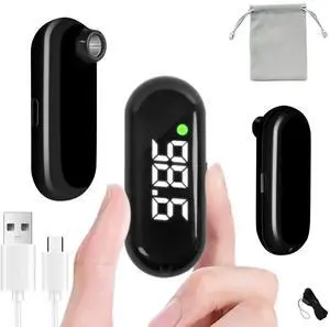 Medical Forehead Digital Thermometer with Backlight Fever Alarm, Accurate for Adults and Kids (Black) Medical Forehead Digital Thermometer with Backlight Fever Alarm, Accurate for Adults and Kids (Black)