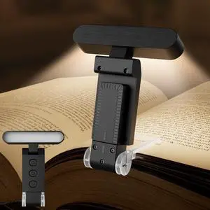 12 LED Rechargeable Book Light for Reading in Bed, Eye Caring 6 Brightness Levels × 5 Color Temperatures Book Reading Light, 30/60-minute Timer, Portable Clip on Light for Book Lovers Kids 12 LED Rechargeable Book Light for Reading in Bed, Eye Caring 6 Brightness Levels × 5 Color Temperatures Book Reading Light, 30/60-minute Timer, Portable Clip on Light for Book Lovers Kids