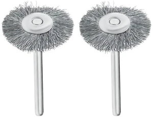 3/4" Carbon Steel Flat Wire Brush Wheel, 428-02 for RustRemoval, 2 Pack | Compatible with drills & grinders. Flat wire brush wheel for polishing. Durable carbon steel bristles for heavy-duty use. 3/4" Carbon Steel Flat Wire Brush Wheel, 428-02 for RustRemoval, 2 Pack | Compatible with drills & grinders. Flat wire brush wheel for polishing. Durable carbon steel bristles for heavy-duty use.