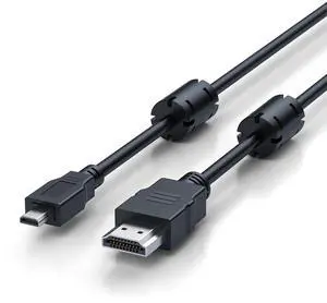 Micro HDMI to HDMI Cable, High-Speed 4K Shielded Cord with Ferrite Core, Compatible with Camera, Tablet, Laptop, Projector, HDTV (3.3FT) Micro HDMI to HDMI Cable, High-Speed 4K Shielded Cord with Ferrite Core, Compatible with Camera, Tablet, Laptop, Projector, HDTV (3.3FT)