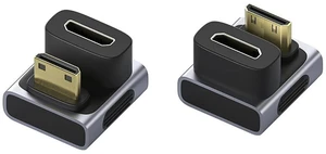 Hagibis Mini HDMI to Mini HDMI Adapter 2 Pack, 8K@60Hz 4K@240Hz U-Shaped 180 Degree Male to Female Extension Connector Conventer for Portable Monitor (Mini HDMI U-Shaped Front) Hagibis Mini HDMI to Mini HDMI Adapter 2 Pack, 8K@60Hz 4K@240Hz U-Shaped 180 Degree Male to Female Extension Connector Conventer for Portable Monitor (Mini HDMI U-Shaped Front)