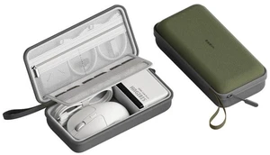 Hagibis Electronics Organizer Travel Case Cable Organizer Bag Pouch Portable Waterproof Carry Case for Cable, Charger,Power Bank, SD Card, Mouse, USB Flash Disk (DPB02 Green) Hagibis Electronics Organizer Travel Case Cable Organizer Bag Pouch Portable Waterproof Carry Case for Cable, Charger,Power Bank, SD Card, Mouse, USB Flash Disk (DPB02 Green)
